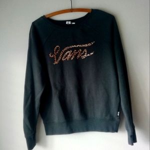 Vans Sweater Leopard Logo
